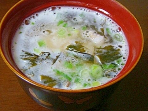 玉葱スープdeお茶漬け